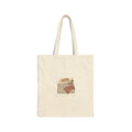 bed rot nap club tote | sleepy humor, restful vibes cotton canvas