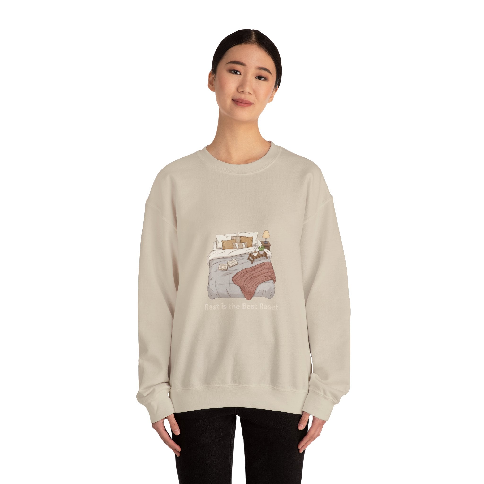 bed rot recovery sweatshirt | sleepy humor, nap club lounge
