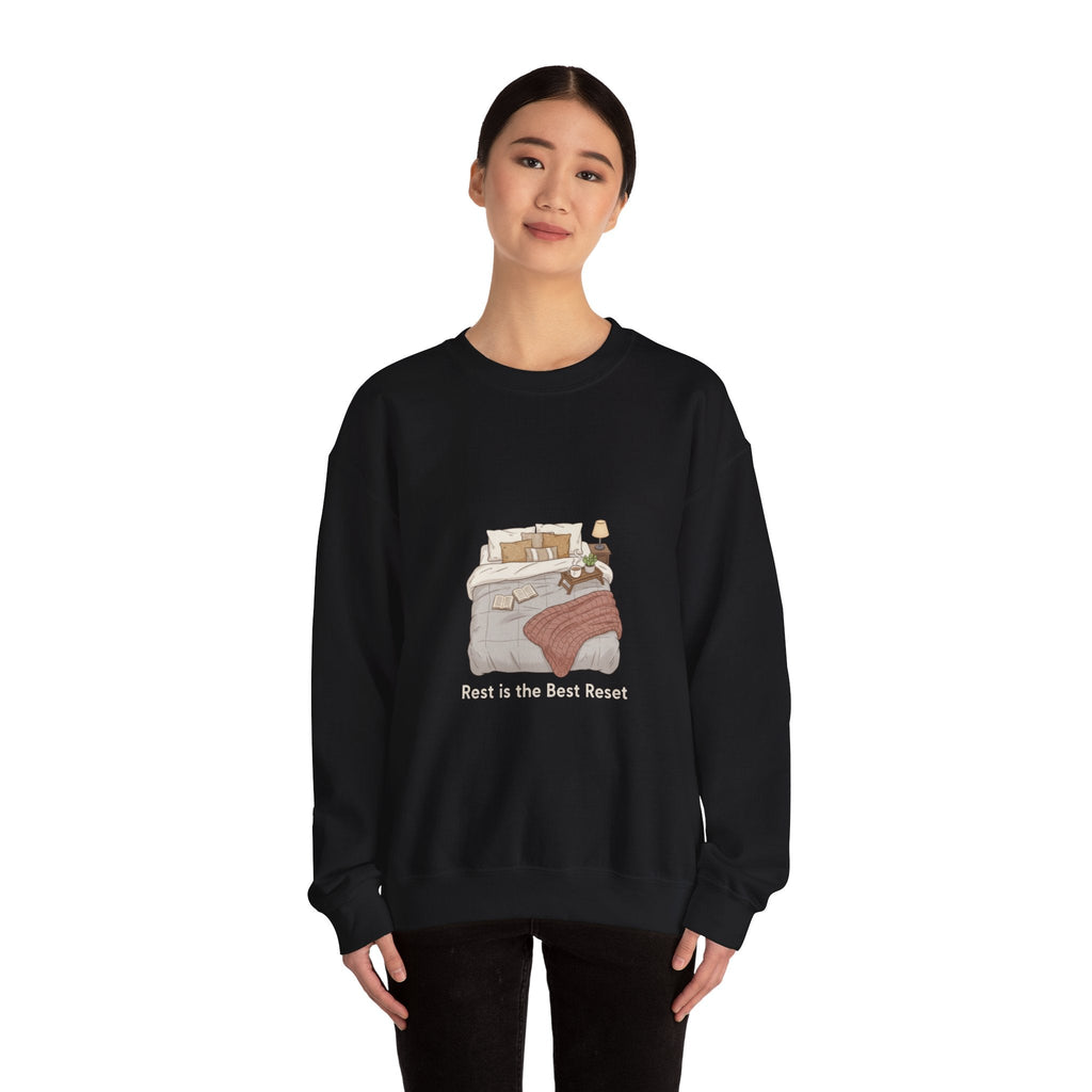 bed rot recovery sweatshirt | sleepy humor, nap club lounge