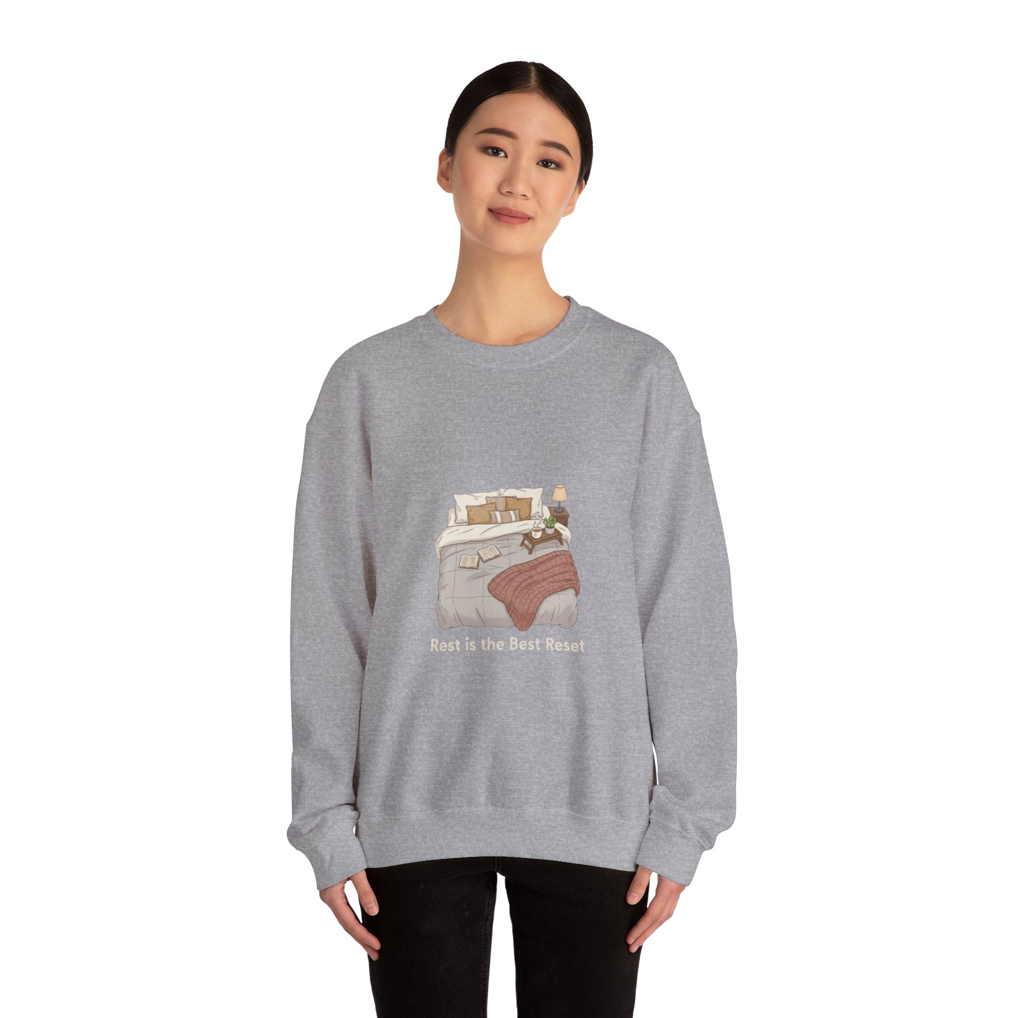 bed rot recovery sweatshirt | sleepy humor, nap club lounge