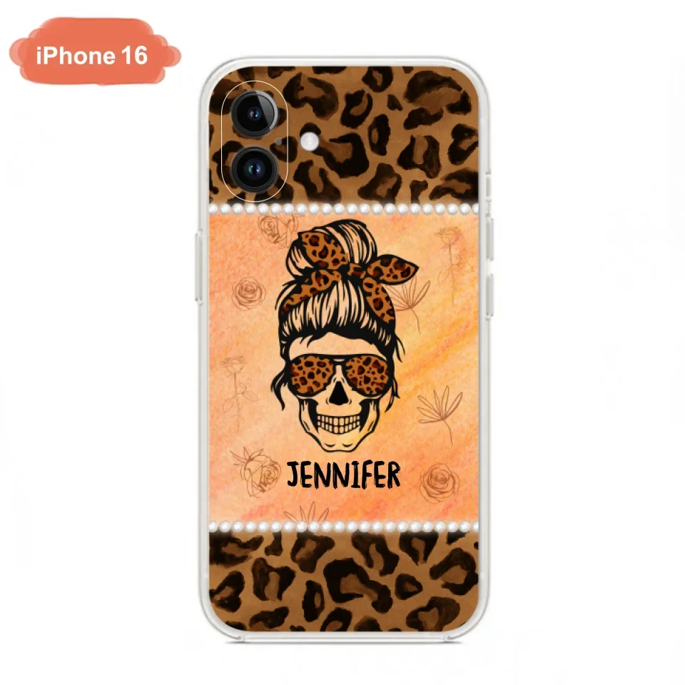 Custom Personalized Skull Phone Case - Phone Case For iPhone, Samsung and Xiaomi