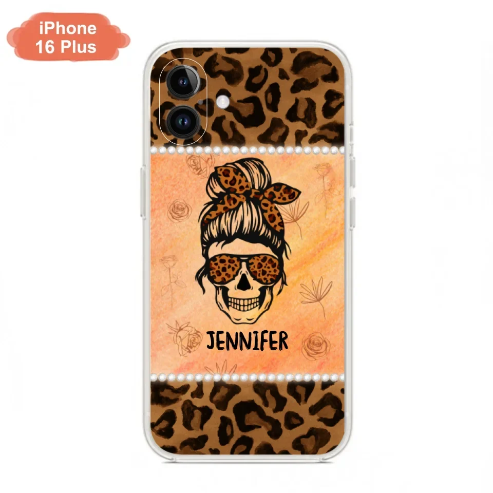 Custom Personalized Skull Phone Case - Phone Case For iPhone, Samsung and Xiaomi