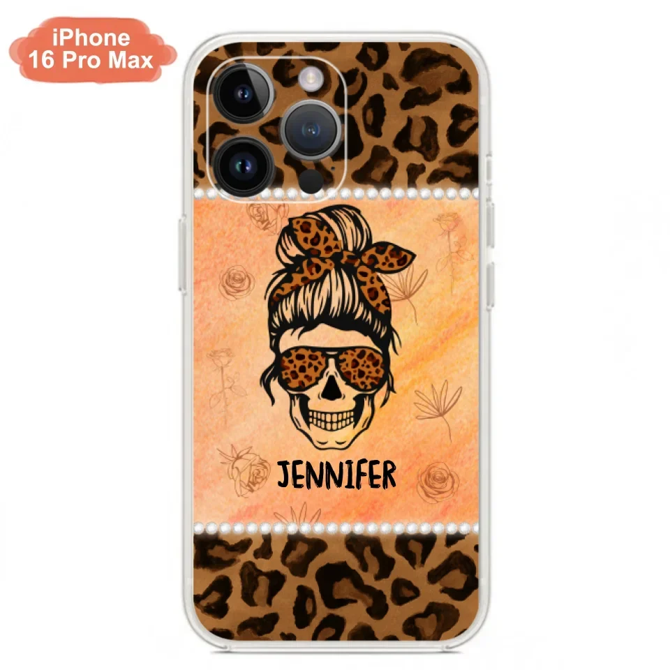 Custom Personalized Skull Phone Case - Phone Case For iPhone, Samsung and Xiaomi