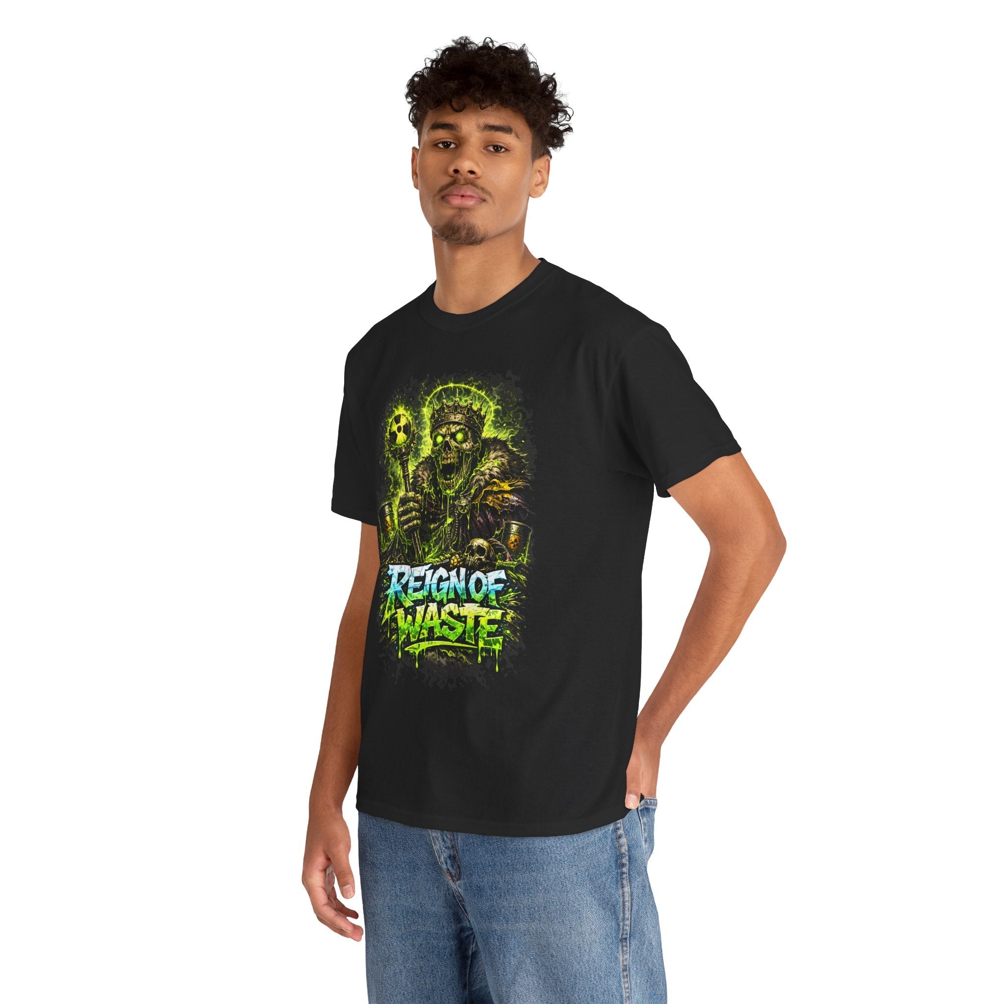 T-Shirt — Reign of Waste Toxic Zombie Graphic Tee