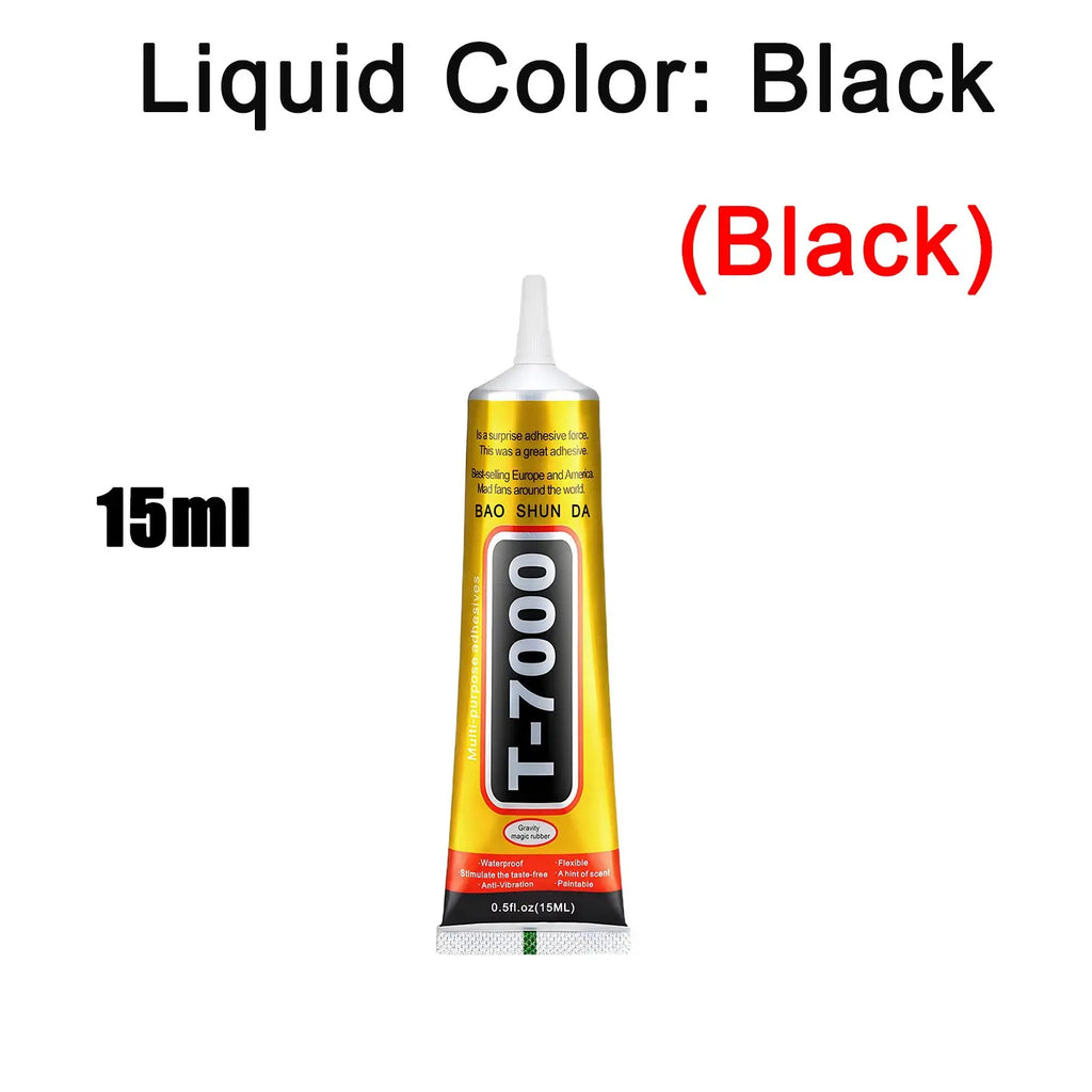 15ML 50ML 110ML B-7000 Clear Contact Phone Repair Adhesive Universal Glass Plastic DIY Glue T7000 with Precision Applicator Glue